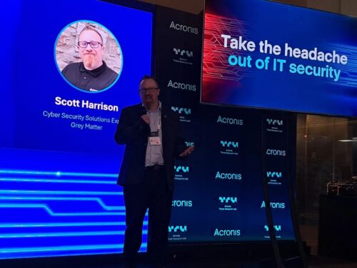 Scott at Acronis Partner Council