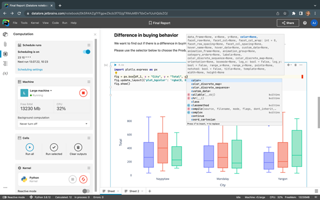 JetBrains-DataLore-Screenshot-1 JetBrains Datalore screenshot 1