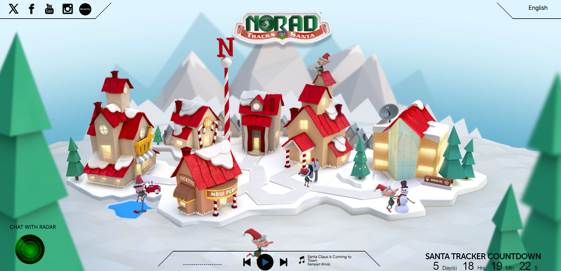 Santa Tracker 2023
